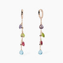 Mabina Femme - Boucles d'oreilles pendantes avec verre multicolore CODE BEAUTÉ - 563784