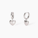 Mabina Donna - Orecchini in argento con cuore Feeling - 563820