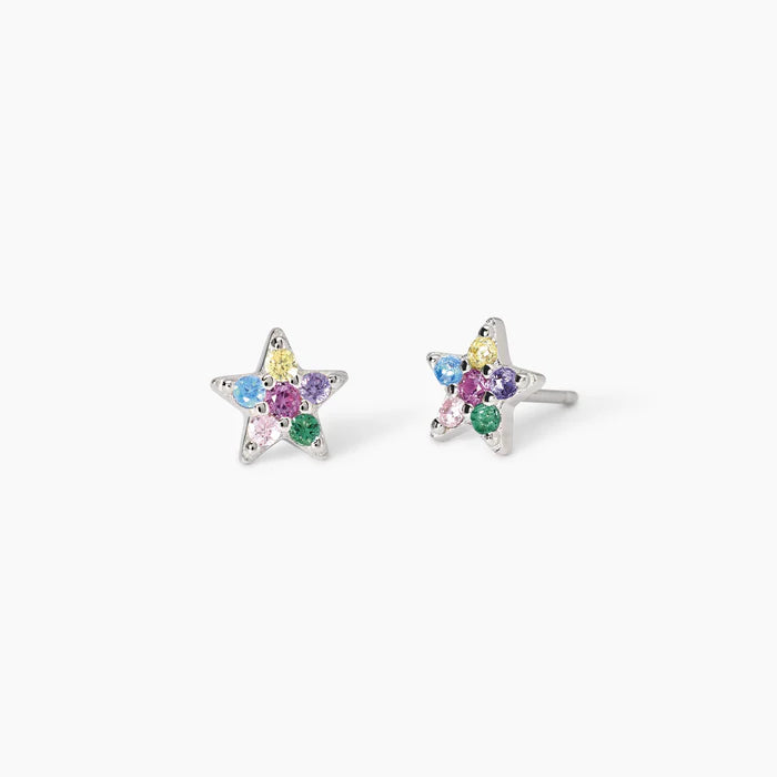 Mabina Junior - Orecchini da bambina in argento a stella - ETOILE - 563853