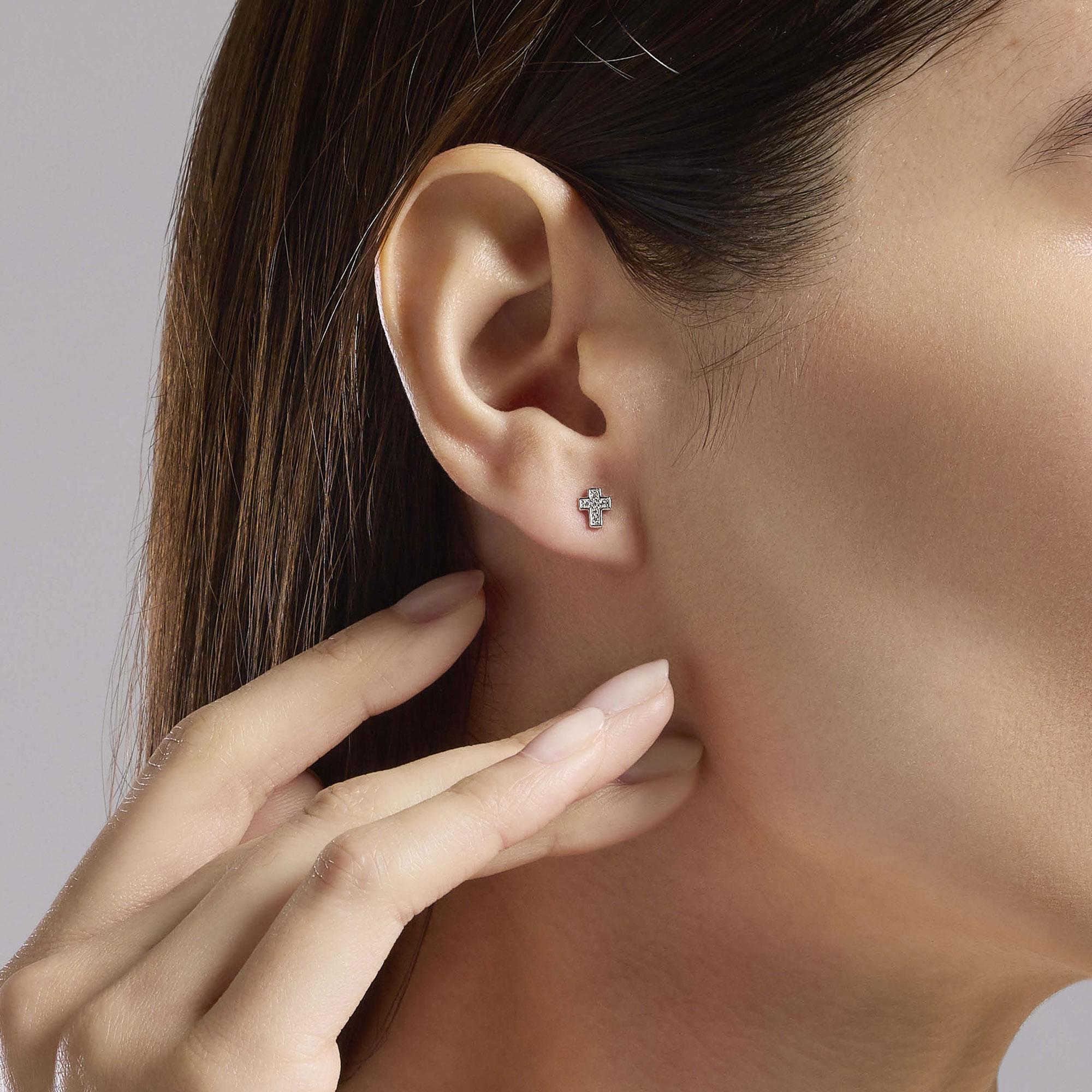 Mabina Donna - Orecchini croce a lobo Little Joy - 563877