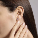 Mabina Donna - Orecchini a lobo multicolor rosa Little Joy - 563881