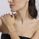 Mabina Donna - Orecchini a cerchio con pendente SEI BELLISSIMA - 563923