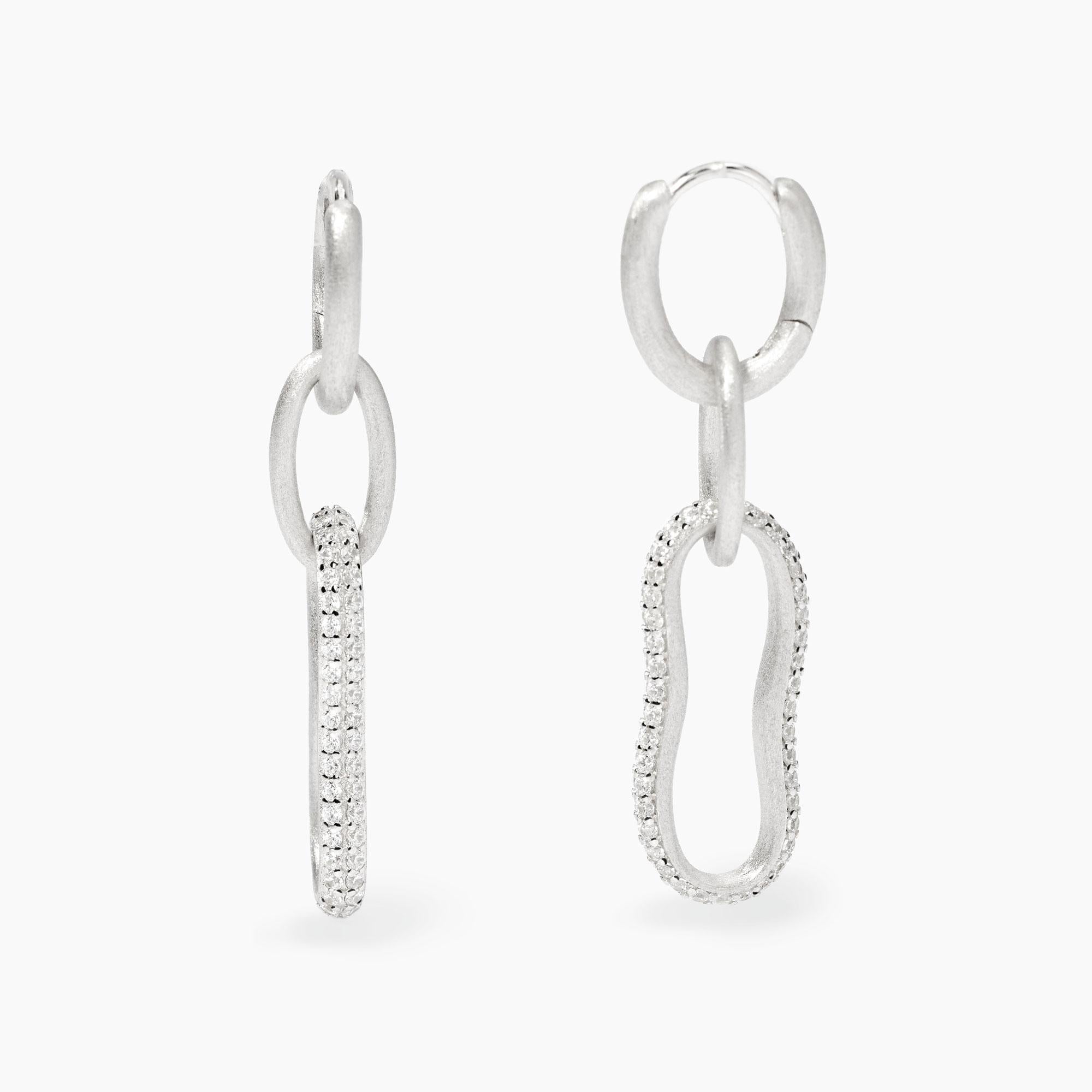 Mabina Donna - Orecchini a cerchio con pendente SEI BELLISSIMA - 563923