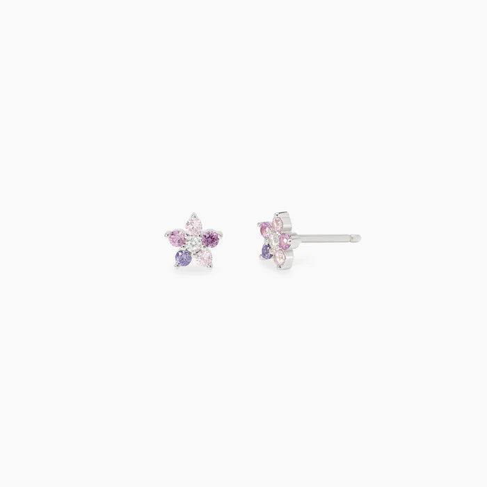 Mabina Junior - Orecchini bambina con fiori rosa - FUN FLOWER - 563958