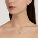 Mabina Donna - Orecchini a goccia IN ARGENTO con zirconi bianchi, GOCCIA DOPO GOCCIA - 563966