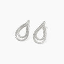 Mabina Donna - Orecchini a goccia IN ARGENTO con zirconi bianchi, GOCCIA DOPO GOCCIA - 563966