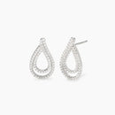 Mabina Donna - Orecchini a goccia IN ARGENTO con zirconi bianchi, GOCCIA DOPO GOCCIA - 563966