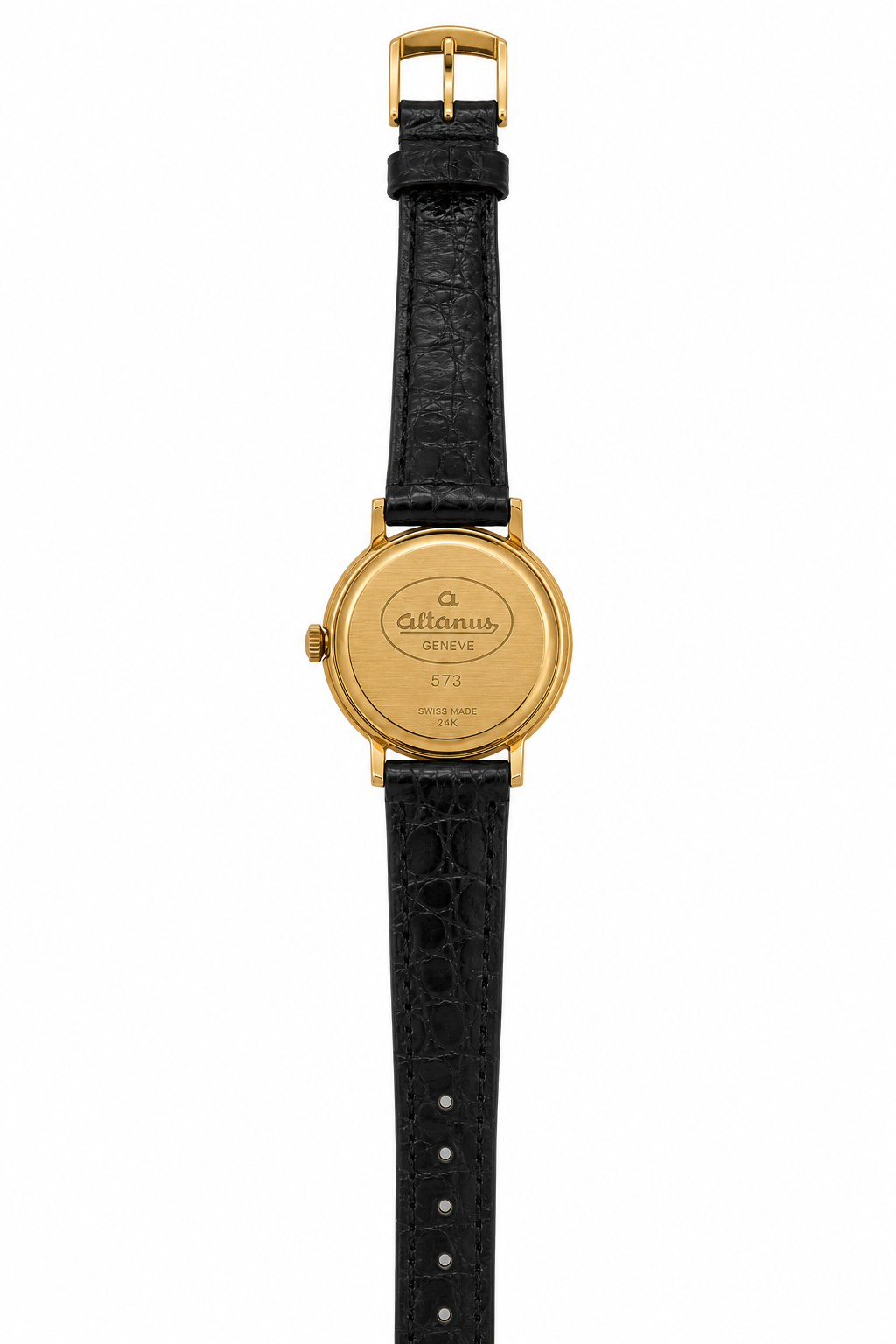 Orologio Altanus Genève , Vintage da donna, quarzo e cassa in oro giallo 18kt, 24mm - 573