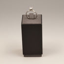 Anello solitario Giorgio Visconti in oro bianco 18KT e diamante centrale, 0.42ct - AB17341F