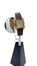 Vacheron Costantin Les Historiques carica manuale, cassa quadrata in oro giallo 18kt, 35mm - 31110/000J-3