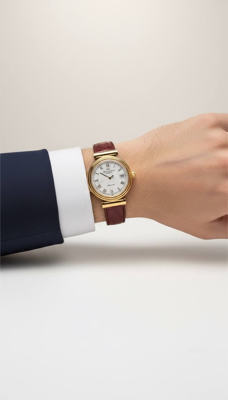 Orologio IWC Da Vinci Vintage, automatico con cassa in oro giallo 18kt, 35mm - 1850-001