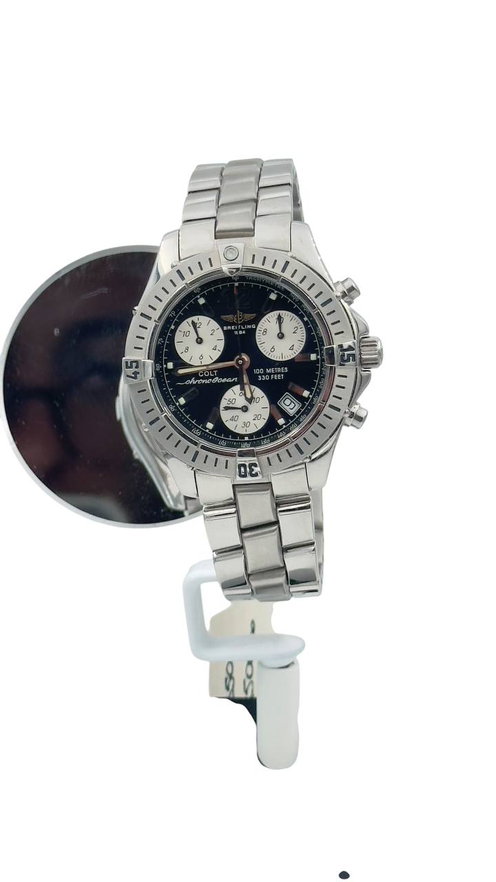 Orologio Breitling, quarzo quadrante blu, Colt Series - Chrono Colt Ocean - 38mm - A53350