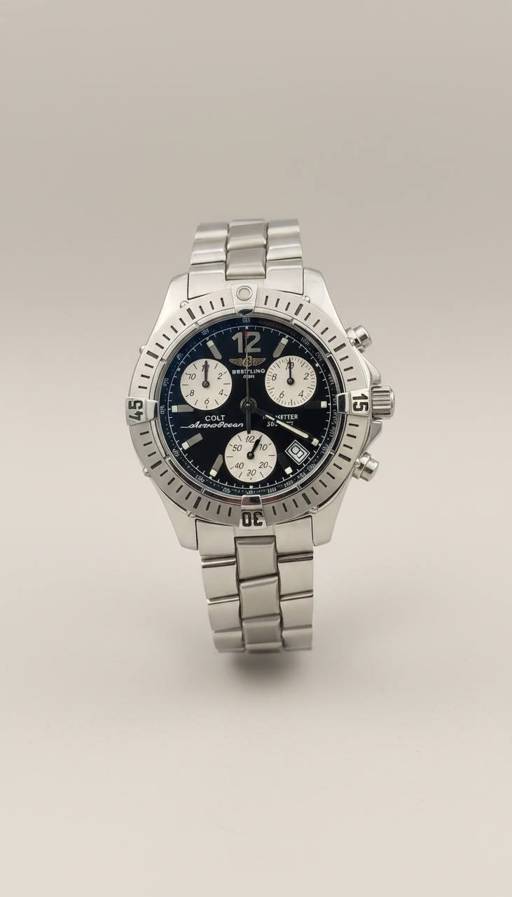 Orologio Breitling, quarzo quadrante blu, Colt Series - Chrono Colt Ocean - 38mm - A53350