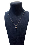 Collier de perles et diamants, 0,01 ct- XD 114/0600A