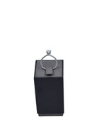 Anello solitario Giorgio Visconti in oro bianco 18KT e diamante centrale, 0.42ct - AB17341F
