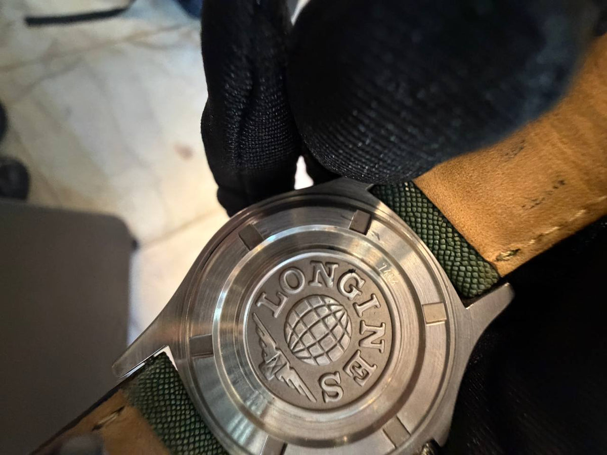 Orologio Longines Admiral 5 Star Day-Date — 38 mm — Automatico con ghiera girevole — NOS con scatola originale - 7404