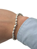 Bracciale Spadarella in argento lucido, uomo - SPBR03S