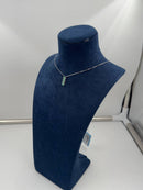 Collana Miluna in oro bianco 18kt, diamanti e 5 smeraldi - CLD5397