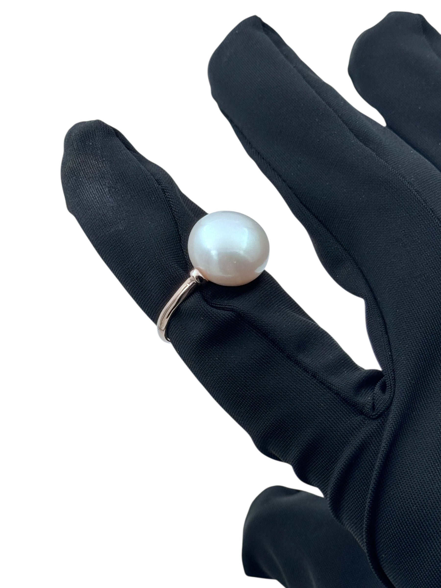 Diana - Anello in oro rosa 18kt e perla barocca - AN SPL 1