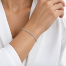 Mabina Donna Bracciale tennis in bronzo e argento - 636010