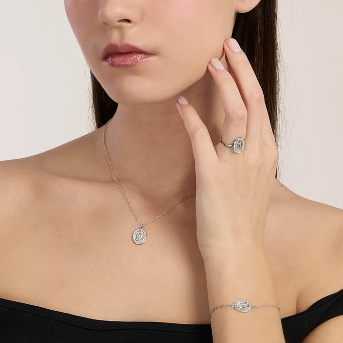 Mabina Donna Bracciale in bronzo e argento con ciondolo Madonnina - LADY MADONNA - 636078