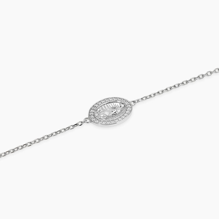 Mabina Donna Bracciale in bronzo e argento con ciondolo Madonnina - LADY MADONNA - 636078