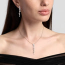 Mabina Donna Girocollo in bronzo e argento con pendente in zirconi - DOLCE VITA - 656128