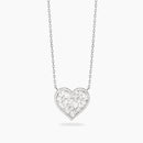 Mabina Donna Girocollo in bronzo e argento con pendente cuore in zirconi - TI VOGLIO - 656129