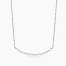 Mabina Donna Girocollo in bronzo e argento con punti luce in zirconi - ORIZZONTE - 656154