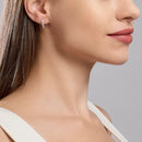 Mabina Donna Orecchini a cerchio in bronzo e argento con zirconi - SOIRÉE - 666029