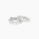 Mabina Donna Orecchini a cerchio in bronzo e argento con zirconi - CAROLINA - 666159