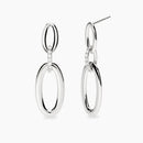 Mabina Donna Orecchini pendenti in bronzo e argento con zirconi - NOBLESSE - 666167