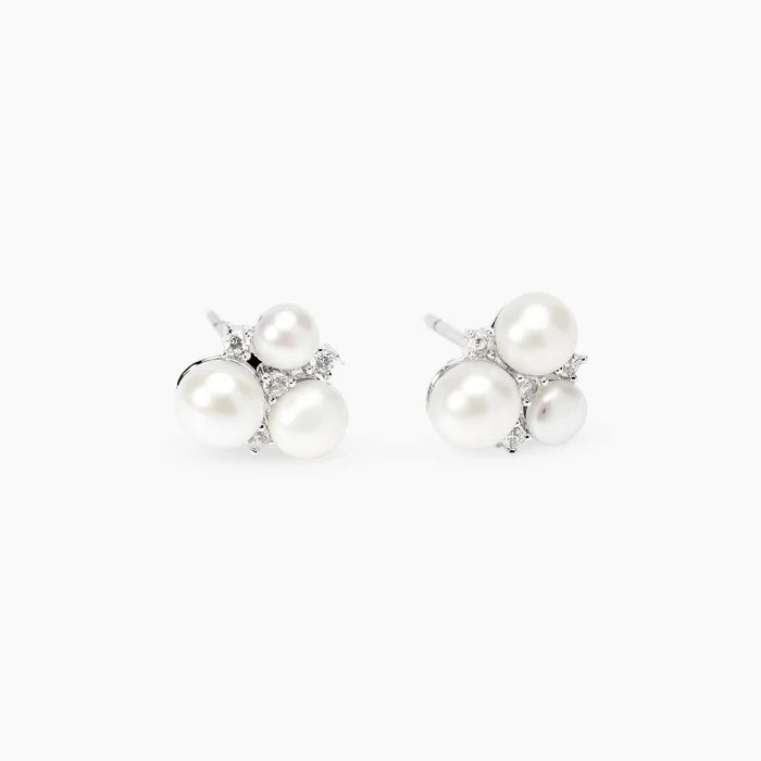 Mabina Donna Orecchini pendenti in bronzo e argento con zirconi - NOBLESSE - 666189