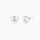 Mabina Donna Orecchini pendenti in bronzo e argento con zirconi - NOBLESSE - 666189