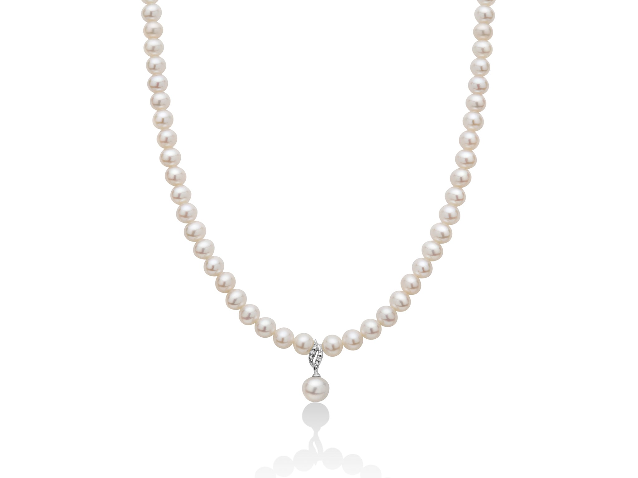 Miluna ORIENTAL PEARL BOULE AND FANTASY NECKLACE - PCL5527V
