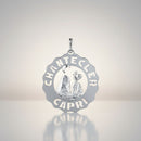Ciondolo Chantecler Logo Faraglioni grande in argento - 38908