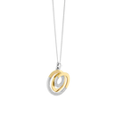Collana TI SENTO MILANO BICOLOR IN ARGENTO E ARGENTO DORATO, A SPIRALE - 6851ZY