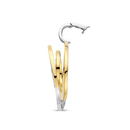 Collana TI SENTO MILANO BICOLOR IN ARGENTO E ARGENTO DORATO, A SPIRALE - 6851ZY