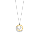Collana TI SENTO MILANO BICOLOR IN ARGENTO E ARGENTO DORATO, A SPIRALE - 6851ZY