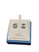 Orecchini Miluna in oro bianco 18kt e diamanti - ERD343