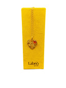 Collana Labriola in argento dorato, con ciondolo AMORE - AG1031/G