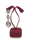 LUCEDEIMIEIOCCHI Monorecchino pendente 3 cammei naturali in argento dorato - LDMO 800 OR