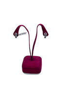 Diana - Orecchini trilogy in oro bianco 18kt, rubini e giro di diamanti - OR D. 36 RU