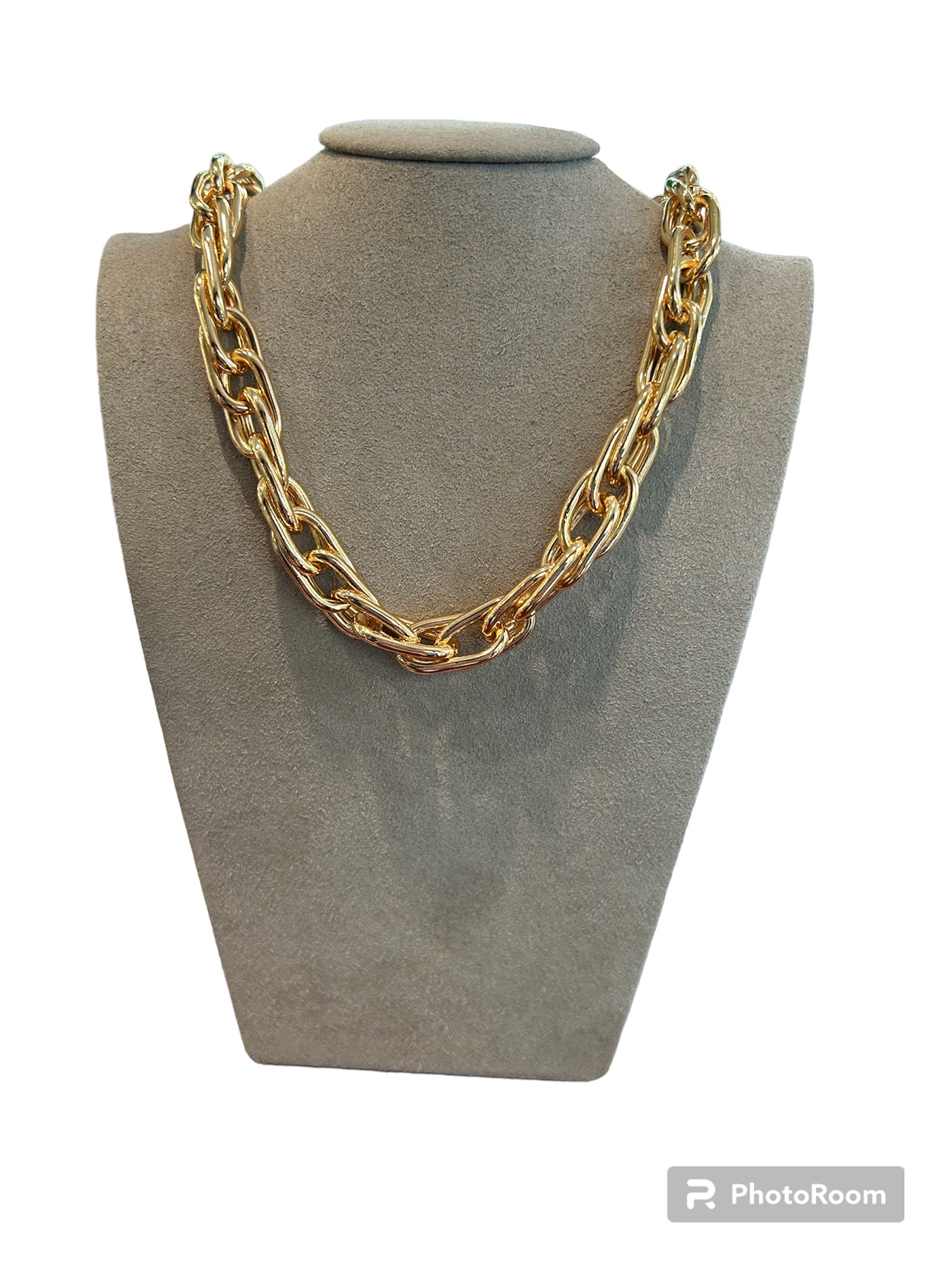 Gilded bronze necklace - MAGIC CL 133