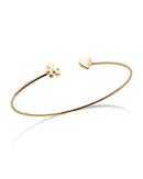 LES PETITS - BRACELET ENFANT ET COEUR EN OR JAUNE ET DIAMANT - LBB720/M