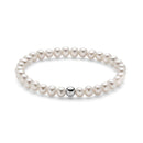 Bracelet perles et diamants - PBR3473