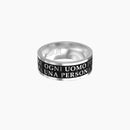 Ring with dad phrase
 EVERY MAN CAN BE... - 721008