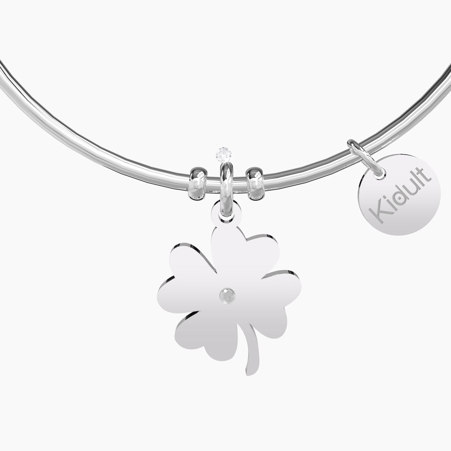 Kidult Women's Bracelet Nature collection - Four-leaf clover | Luck - 731750