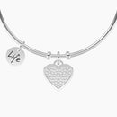 Kidult Bracciale rigido con ciondolo cuore e scritta
CUORE | OGNI GIORNO DI PIÙ - 732266