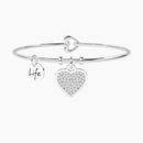 Kidult Bracciale rigido con ciondolo cuore e scritta
CUORE | OGNI GIORNO DI PIÙ - 732266